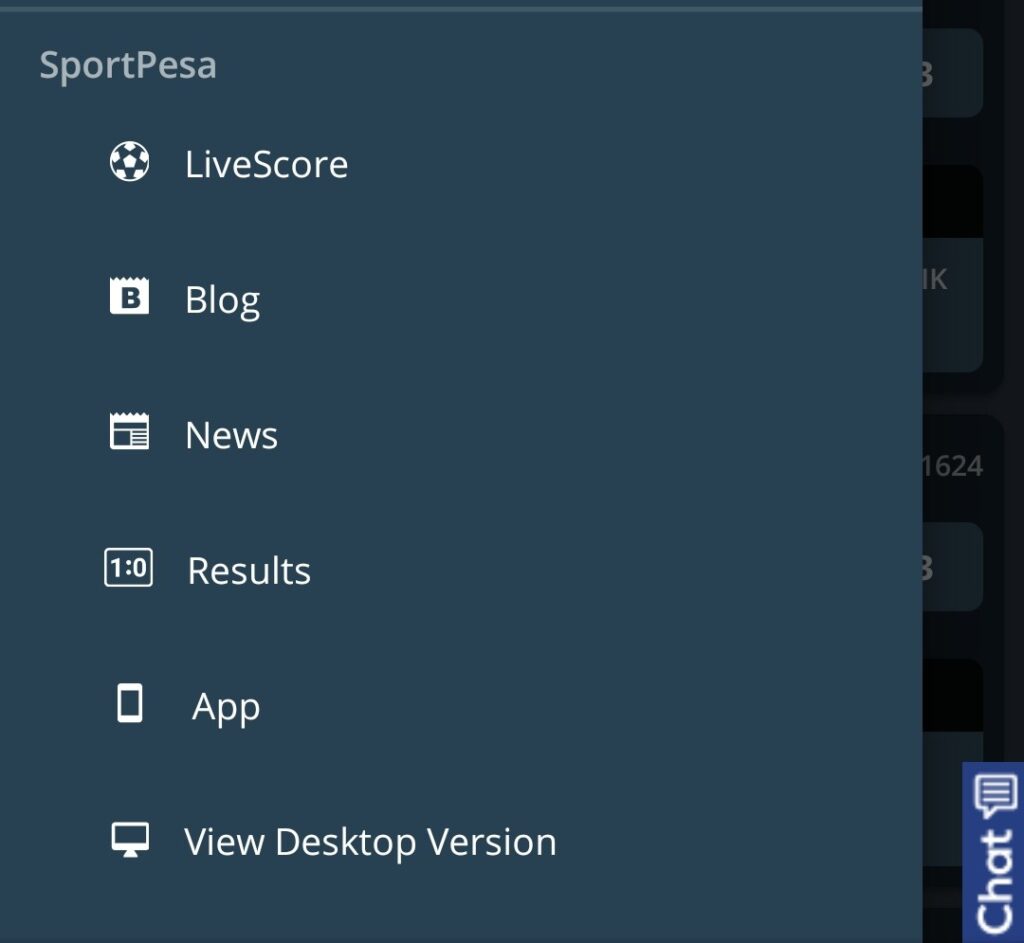 Sportpesa mobile app