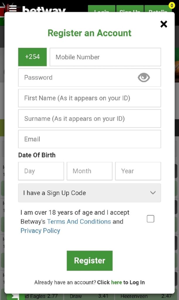 Registration Form