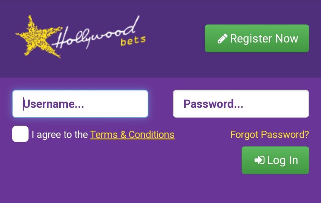 Hollywoodbets login my account