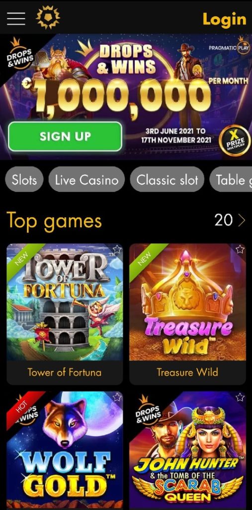 Winnerama Mobile Casino